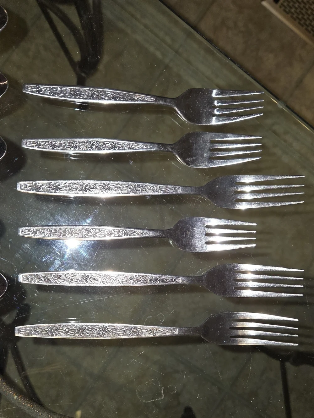 Vintage Rogers La Spana by Stanley Roberts 18 Piece Stainless Flatware Set